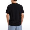 Pima Cotton T-Shirts Short Sleeve Crew Neck